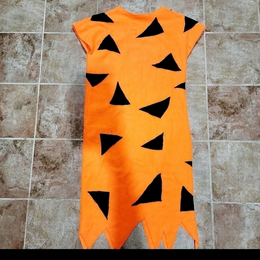 Handmade? Adult Fred Flintstone Halloween Costume Men's OS One Size Cosplay